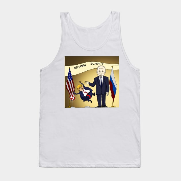 Helsinki Summit Tank Top by Felipe.Makes.Cartoons